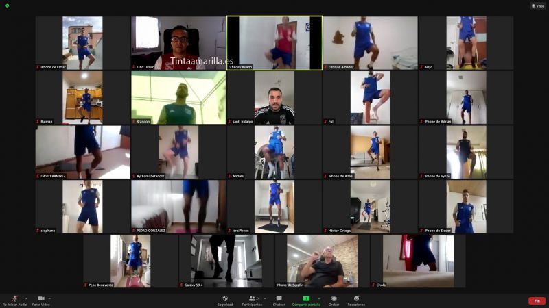 "Estamos preparando vía zoom los partidos por el ascenso"