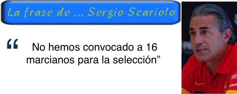 Scariolo sortea un debate nacional
