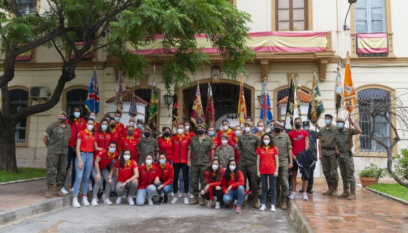 La selección femenina de basket se vacuna