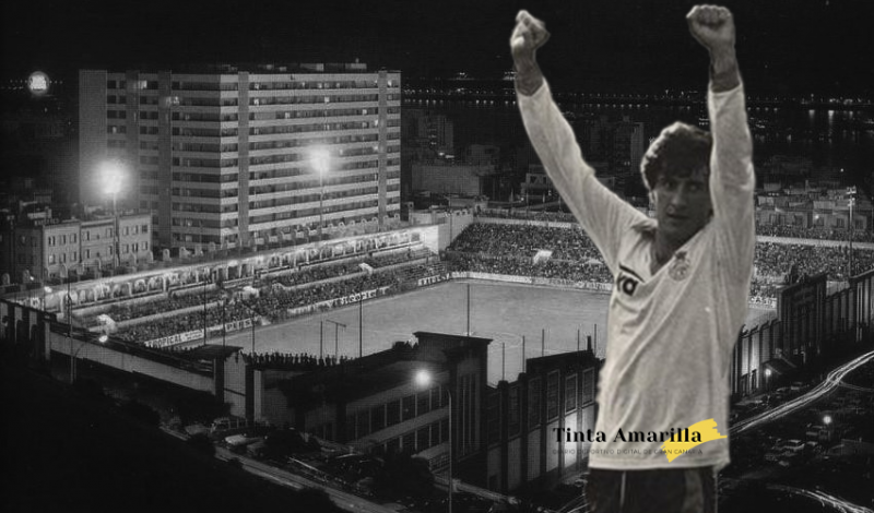 La firma de Setién, tras una de las dos victorias del Racing en el Insular