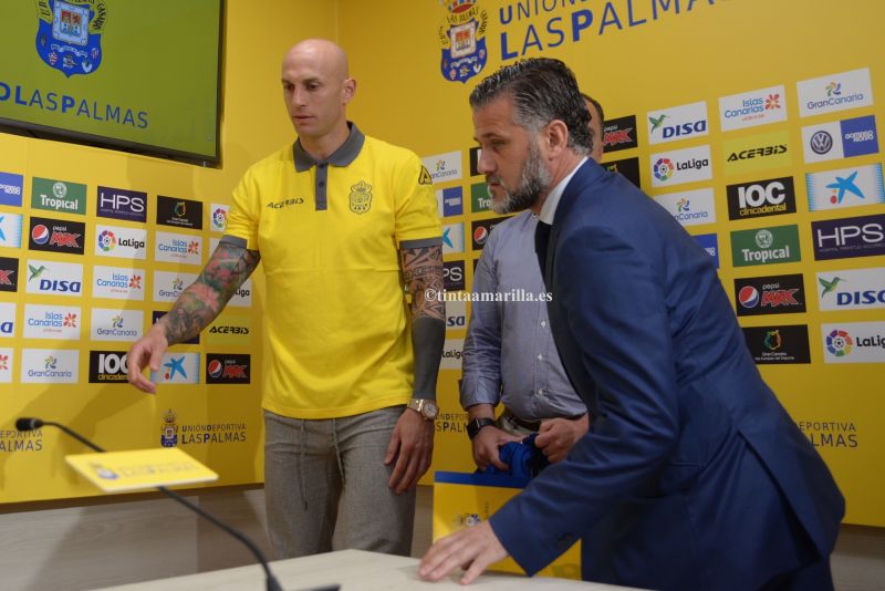 Así fue el primer día de Nauzet en su regreso a Las Palmas