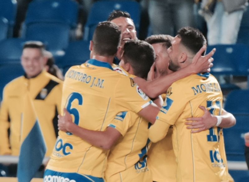 La UD iguala su mejor marca de goles en la primera vuelta