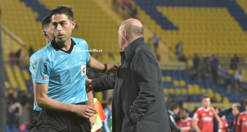 Vicandi Garrido pitará su partido 21 a la UD Las Palmas