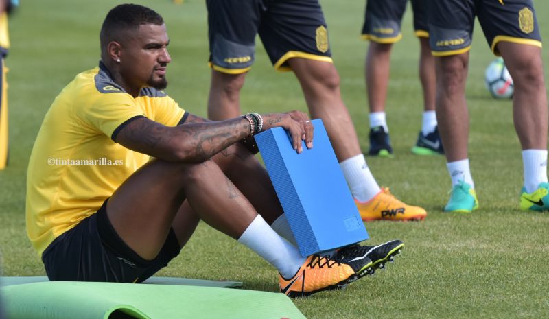 La UD, con Boateng y Fabio, viaja a Andalucía