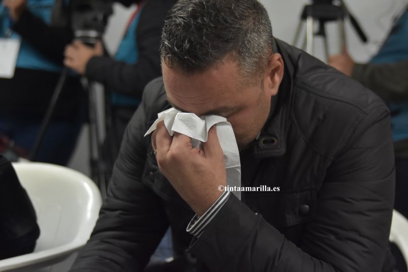 El presidente se emociona
