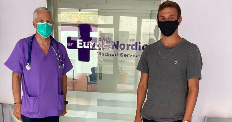 La plantilla del Tamaraceite pasa reconocimiento médico