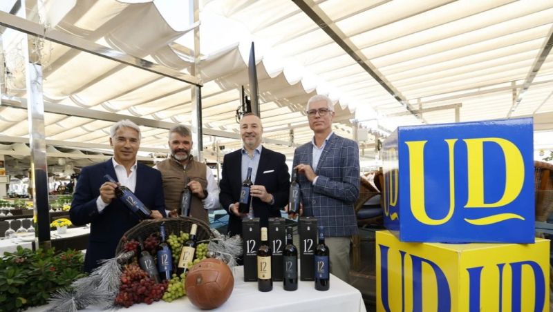 Vino de La Palma, con el sello de la UD Las Palmas