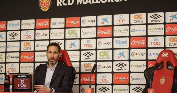 Vicente Moreno hace cuentas con la victoria en Gran Canaria