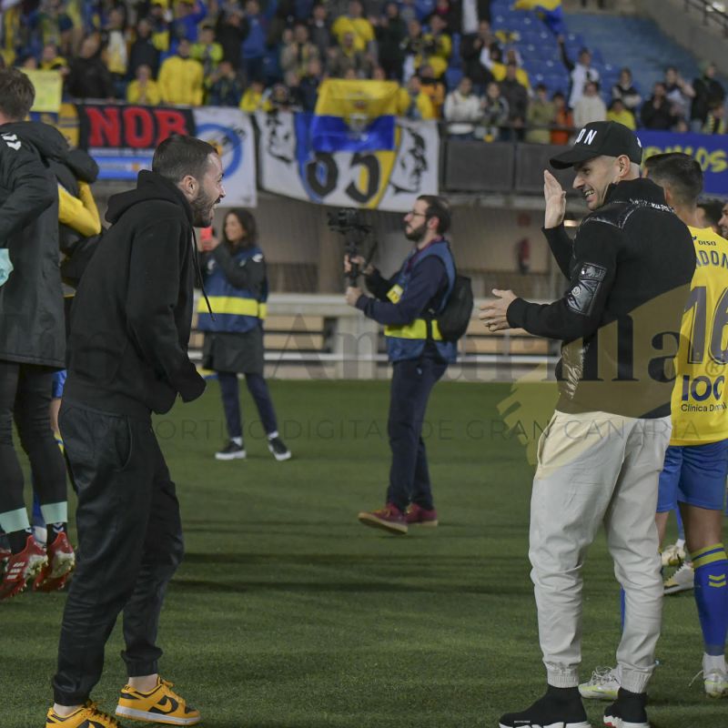 Kirian y Vitolo: Las sonrisas más buscadas