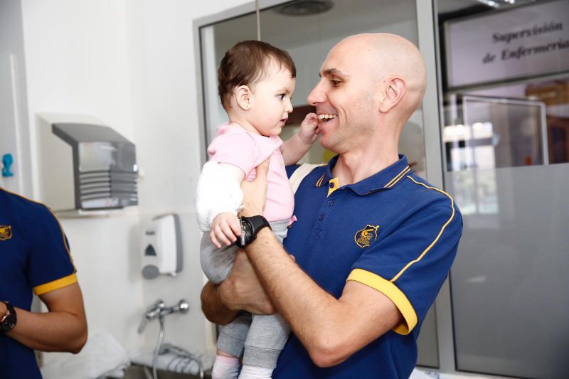 El Granca, en el Materno Infantil