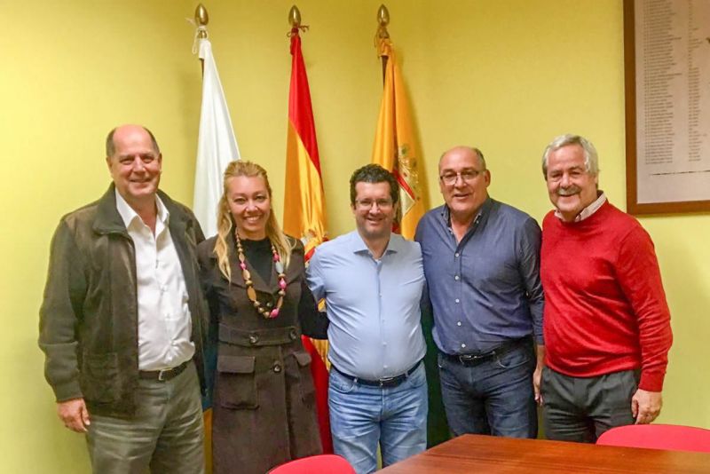 Arucas recibe con agrado el proyecto educativo de los Ex jugadores amarillos