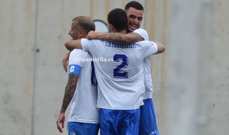 1-1: Al Tamaraceite le falta un punto para cantar el alirón