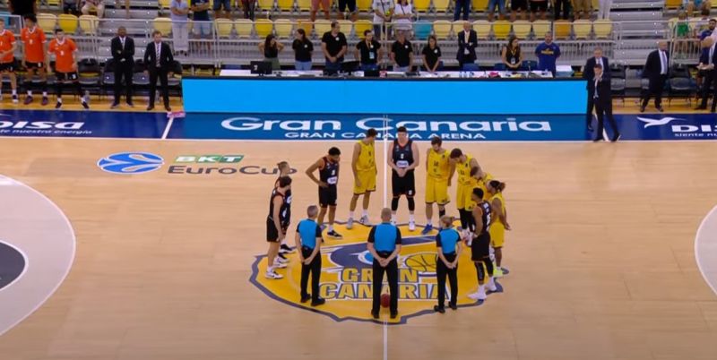 Savané matiza la posición del Granca en el minuto de silencio