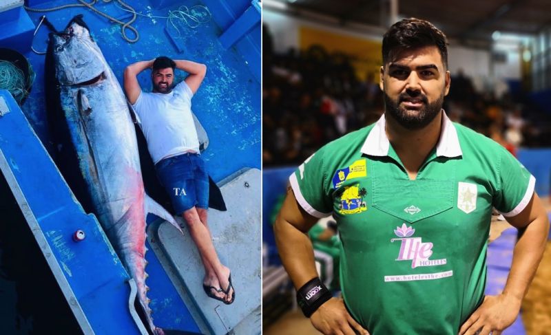 "Hemos pescado al rey del mar"