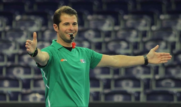 Andrés Ortiz, árbitro canario en la Copa Europea de Naciones