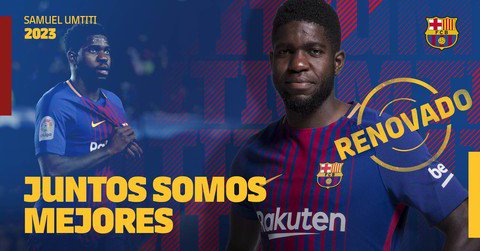 Rubí, Umtiti, Dani García, ...
