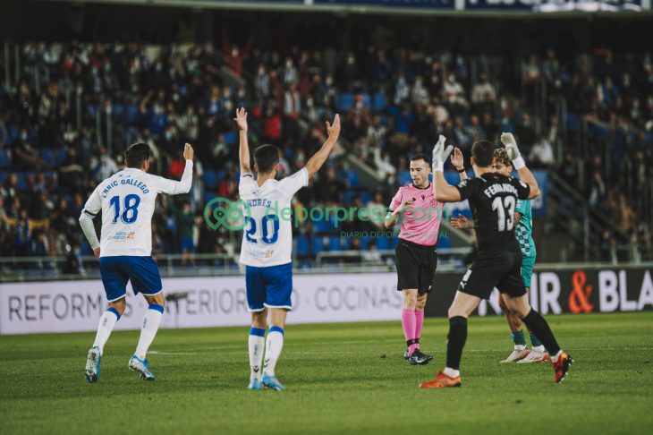 El Tenerife tiene una lista negra arbitral
