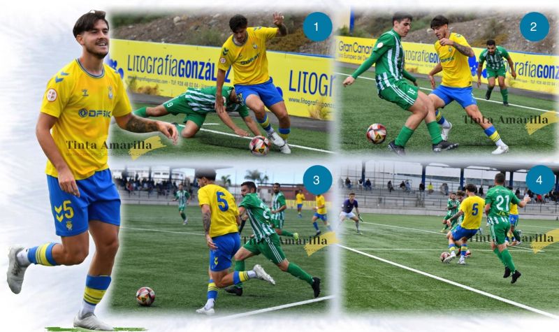 El eslalon de Chechu por el ala izquierda y su pase de gol a Iván Medina