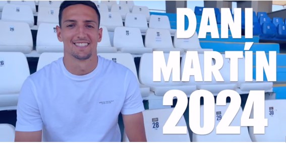 Dani Martín se estrenará en Primera RFEF con la UD Melilla