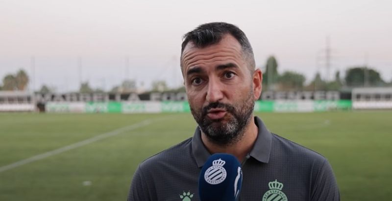 El elogio de Diego Martínez al nivel que ofreció Las Palmas ante el Espanyol