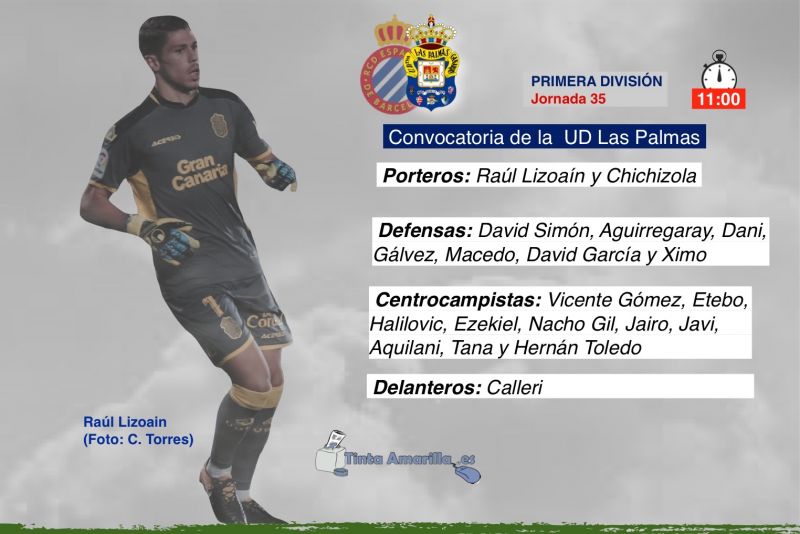 La UD revisa la lista e incluye a Tana ante el Espanyol