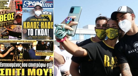 "Estoy feliz, de nuevo en casa"