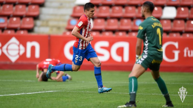 El goleador Djuka regresa al Sporting para el partido del Gran Canaria