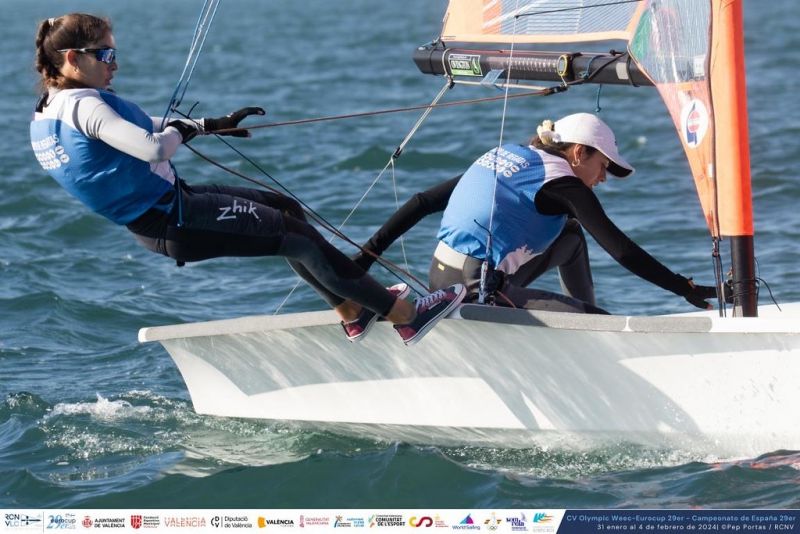 Triunfo canario en la Copa de España de 29er.