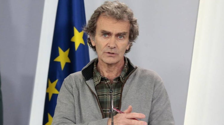 Fernando Simón, positivo