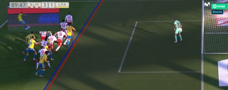 Los amarillos no entienden la anulación del gol a Alex Suárez
