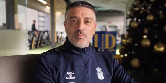 Pimienta y Kirian, contentos por cruzarse con el Tenerife