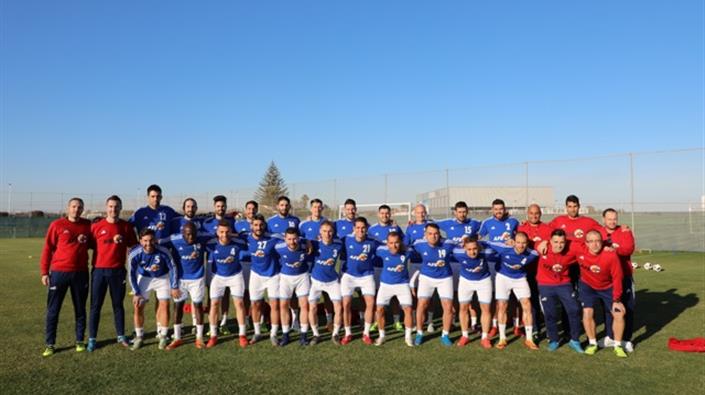 Los ex amarillos Ruymán y Pipo, en la XVI Sesiones AFE