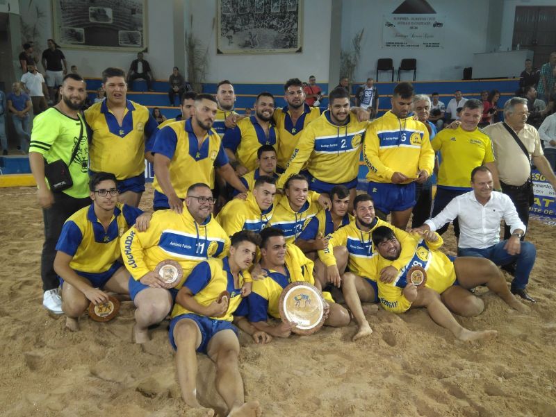 18-15: Arinaga, campeón de lucha corrida de Tercera