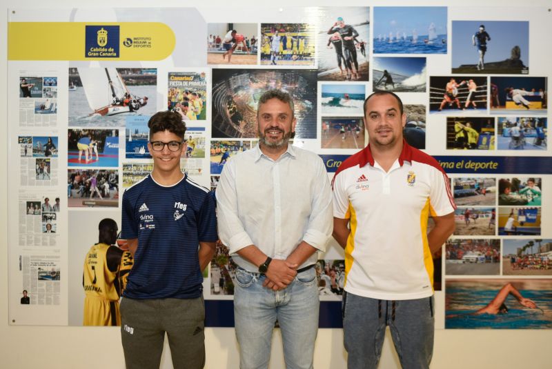El Cabildo felicita al gimnasta De la Santa Fe por sus medallas 