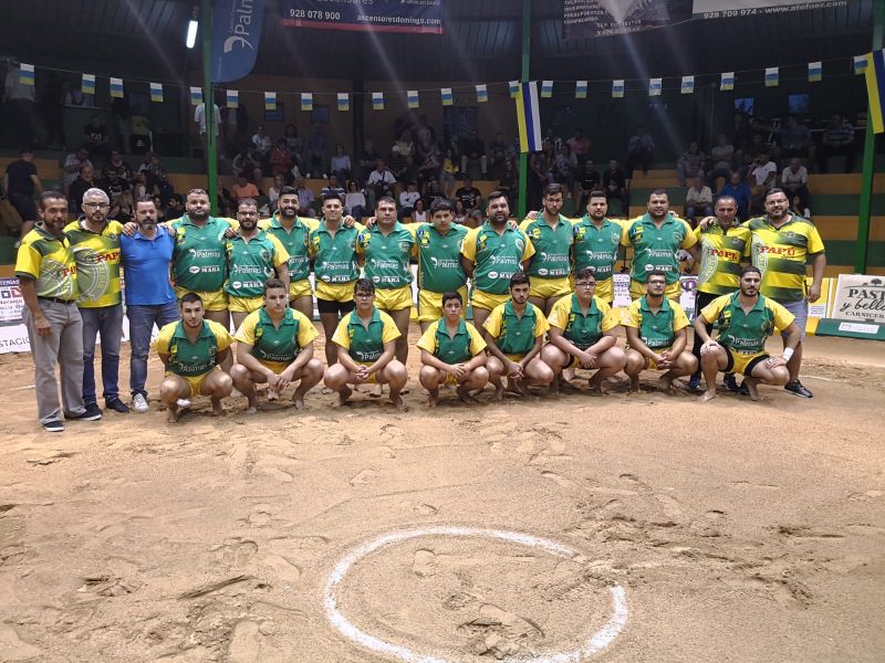 18-14: El Gáldar se mete también en la final de lucha corrida