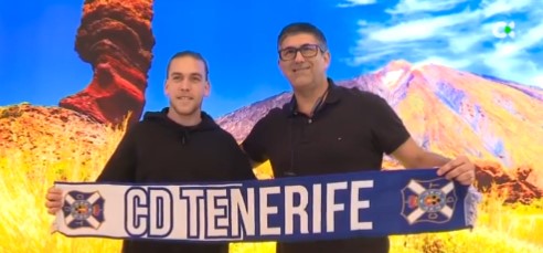 Alvaro Jiménez, ilusionado con su fichaje por el Tenerife