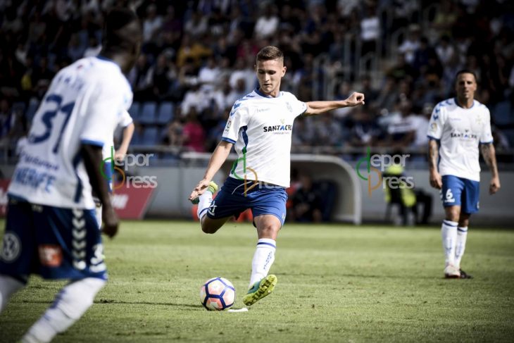 El central Jorge, hasta 2020 en el Tenerife