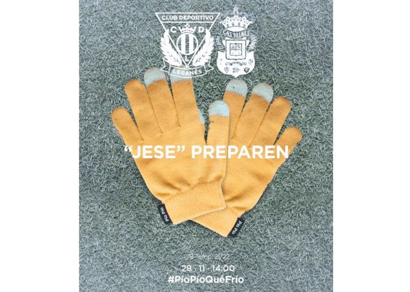 El Leganés bromea con la visita de Jesé y de la UD