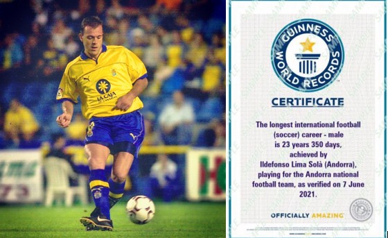 Lima recibe el certificado de un récord que aún no tiene techo