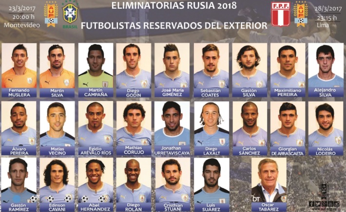 Lemos no entró en la próxima lista de Uruguay