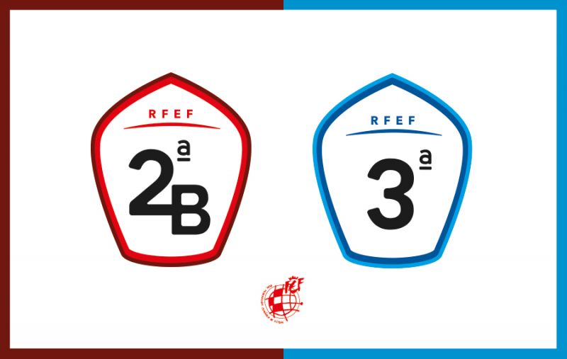 La RFEF crea logos obligatorios para los equipos de Segunda B y Tercera