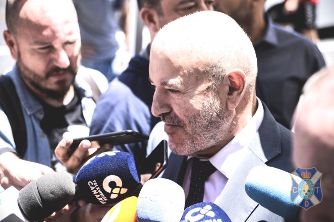 Concepción, esperanzado en el ascenso del Tenerife