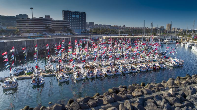 90 veleros se preparan para la Mini Transat 2019