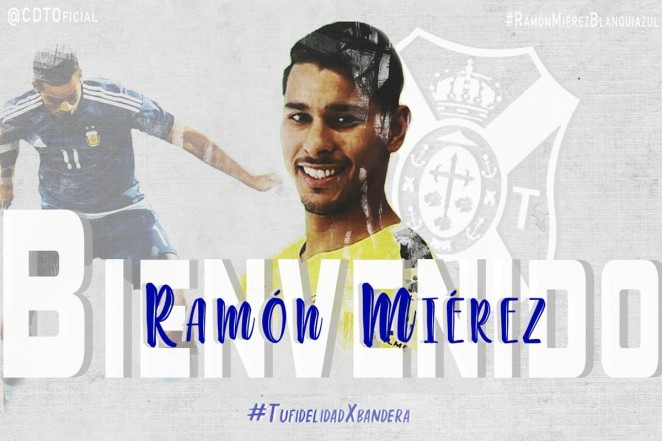 Miérez, el octavo fichaje del Tenerife