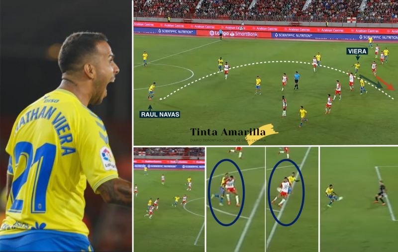 Dos movimientos geniales de Viera en el 1-1