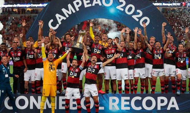 3-0: Flamengo conquistó la Recopa Sudamericana