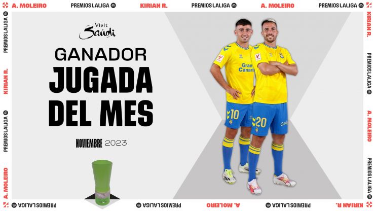 La jugada del mes para Moleiro y Kirian ... con permiso de Javi Muñoz