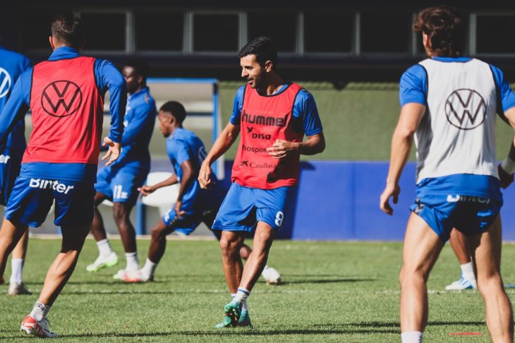 Ángel no ha perdido "la ilusión" del ascenso
