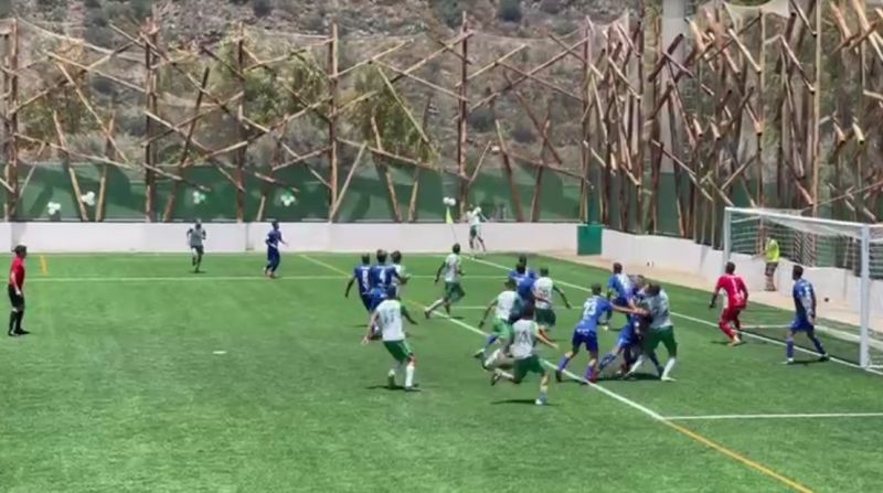 Y esto pasó en el área del San Fernando