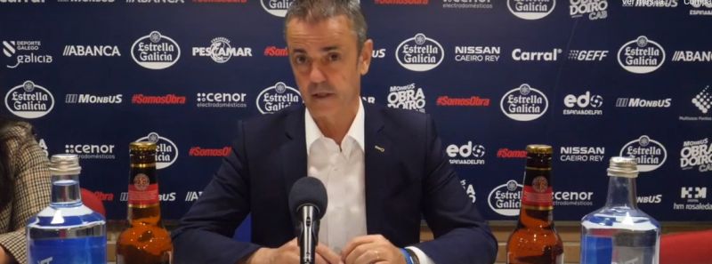 "Felicito a Obradoiro; es justo ganador"